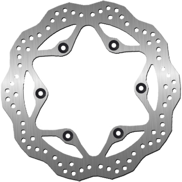Brake disk NG 0110X 296 mm, fixed (FXD) Wavy