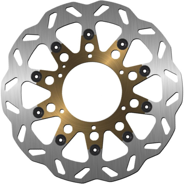 Brake disk NG 1204X 318 mm, floated (FLD) Wavy