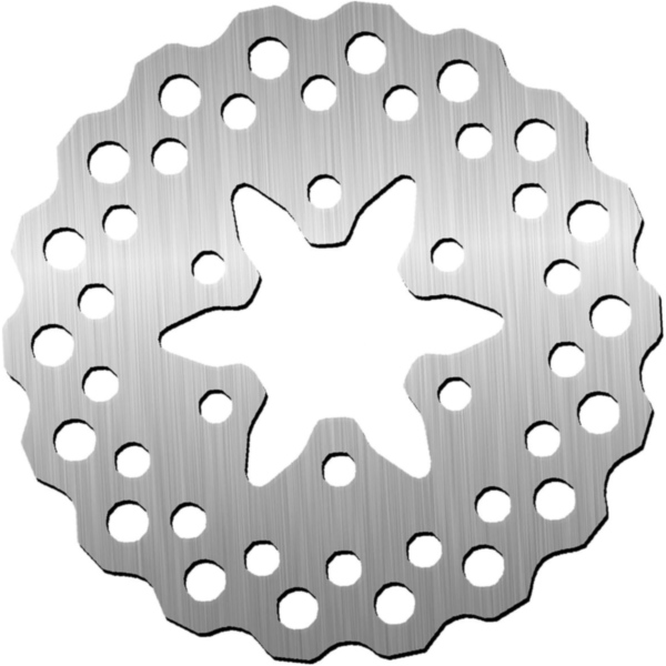 Brake disk NG 1413X 165 mm, fixed (FXD) Wavy