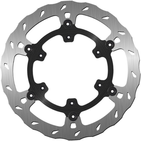 Brake disk NG 1568X 300 mm, floated (FLD) Wavy