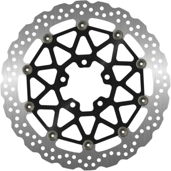 Brake disk NG 1641XG 330 mm, floated (FLD) Wavy