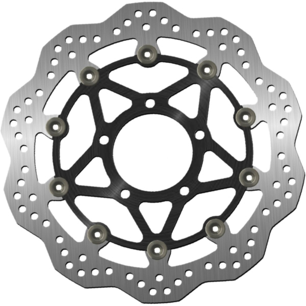 Brake disk NG 1695XG 305 mm, floated (FLD) Wavy