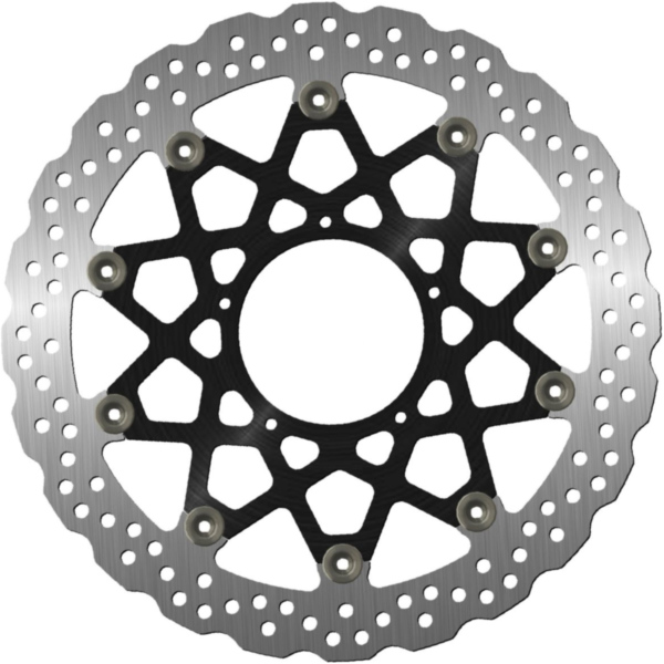 Brake disk NG 1933XG 330 mm, floated (FLD) Wavy