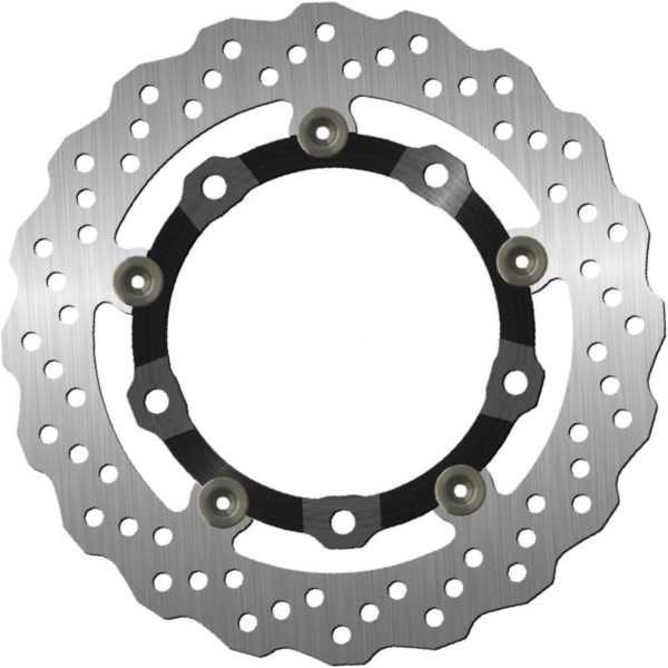 Brake disk NG 1972XG 260 mm, floated (FLD) Wavy