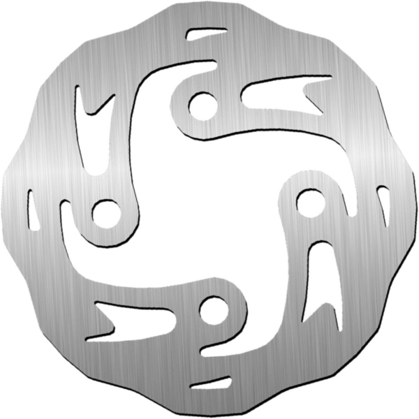 Brake disk NG 0715X 185 mm, fixed (FXD) Wavy