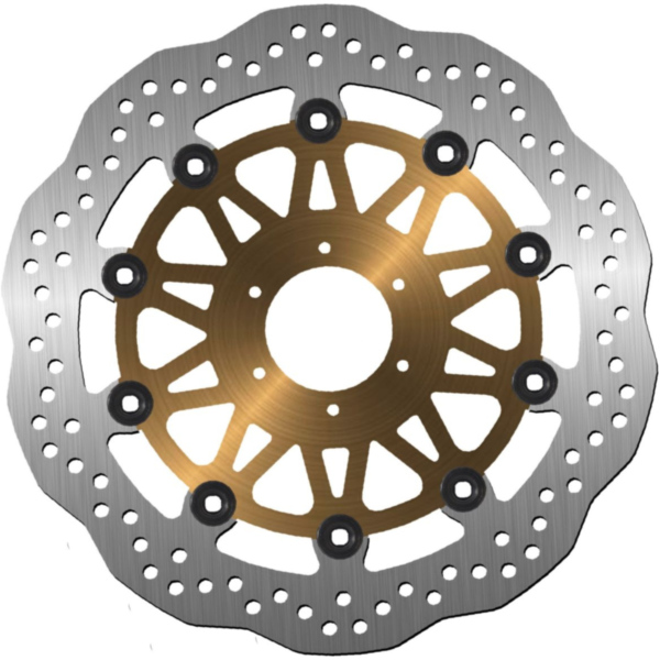 Brake disk NG 0751X 310 mm, floated (FLD) Wavy