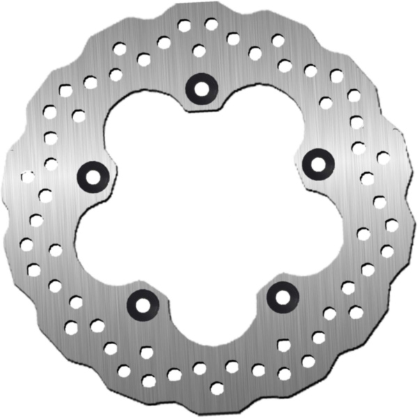 Brake disk NG 0903X 220 mm, fixed (FXD) Wavy