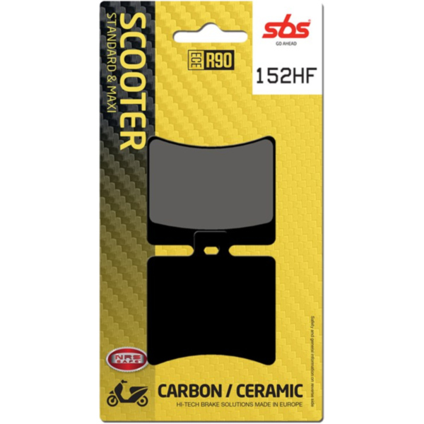 Brake Pads / Shoes - SCOOTER - SBS 152HF fitting for Aprilia SR Ditech Racing 50 RLD10 2005, 4,5 PS, 3,3 kw