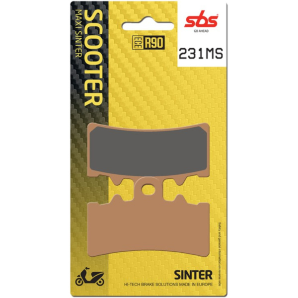 Brake Pads / Shoes - SCOOTER - SBS 231MS