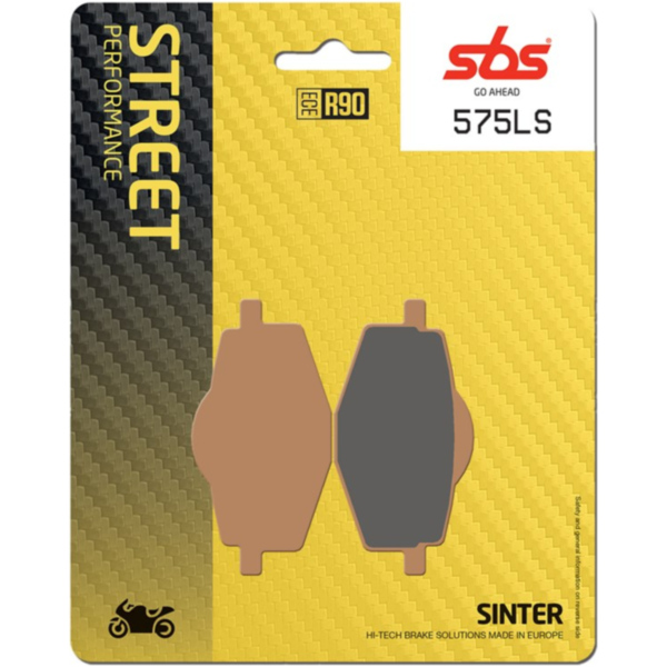 Brake Pads / Shoes SBS 575LS fitting for Yamaha DT  125 4BL 1992, 12 PS, 9 kw