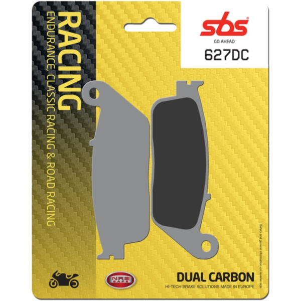 Brake Pads / Shoes SBS 627DC fitting for Triumph Bonneville T100 Centennial 800 908MD 2002, 34 PS, 25 kw
