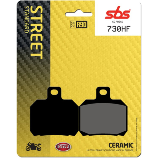 Brake Pads / Shoes SBS 730HF fitting for Moto Guzzi V7 Racer 750 LWU02 2013, 50 PS, 37 kw