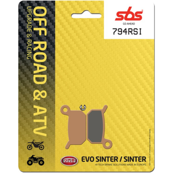 Brake Pads / Shoes SBS 794RSI fitting for KTM SX  50  2008, 11 PS, 8,1 kw