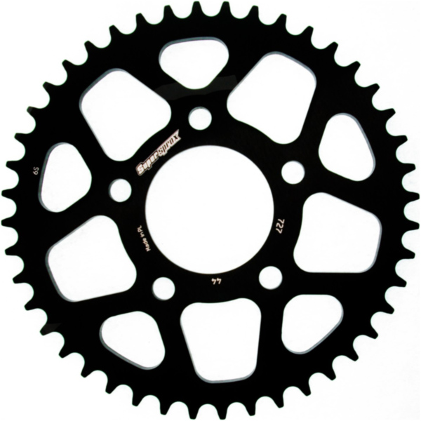 Alu-Rear Sprocket / Chain Wheel Supersprox 525/44t black 36710AK44