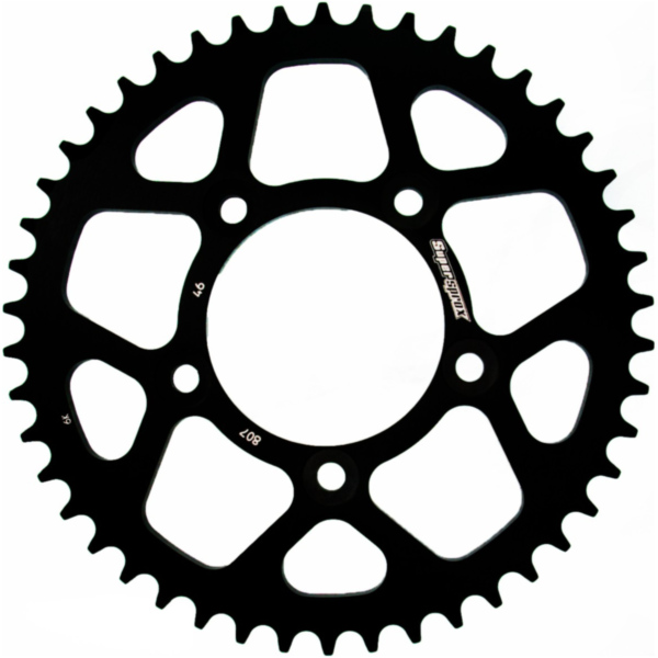 Alu-Rear Sprocket / Chain Wheel Supersprox 525/46t black 15404AK46