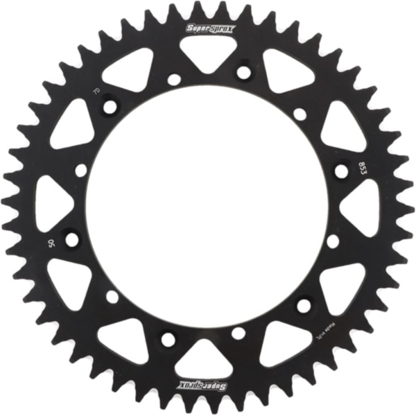 Alu-Rear Sprocket / Chain Wheel Supersprox 520/50t black 13500AK50