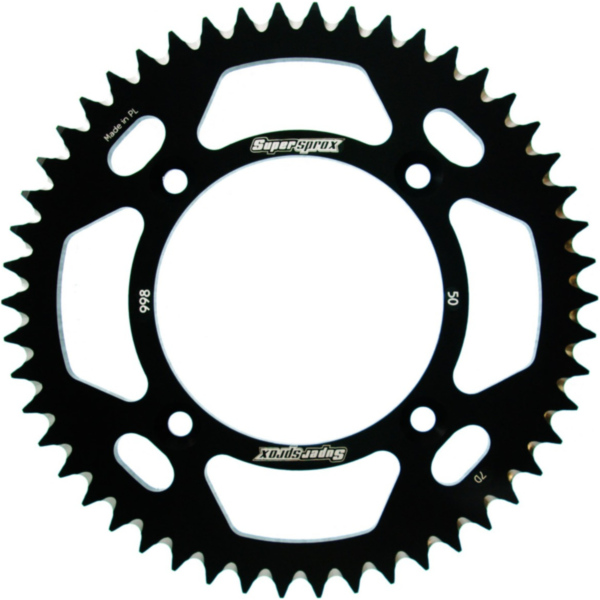 Alu-Rear Sprocket / Chain Wheel Supersprox 428/50t black 15104AK50