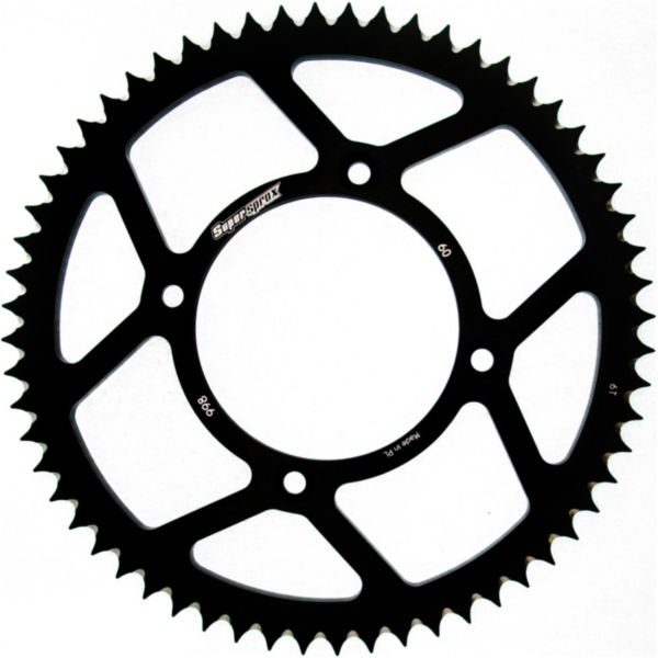 Alu-Kettenrad Supersprox 428/60Z schwarz