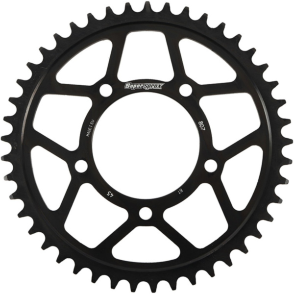 Steel Edge-Rear Sprocket / Chain Wheel Supersprox 525-45t black 14404-K45