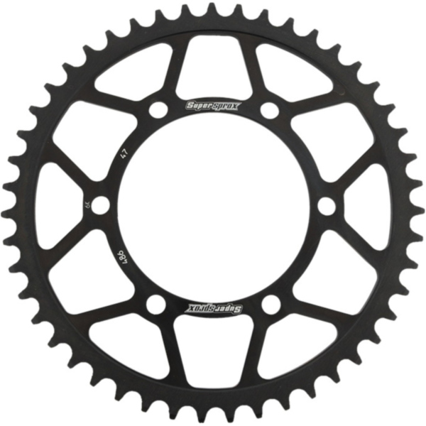 Steel-Rear Sprocket / Chain Wheel Supersprox 520/47t black 16500-47