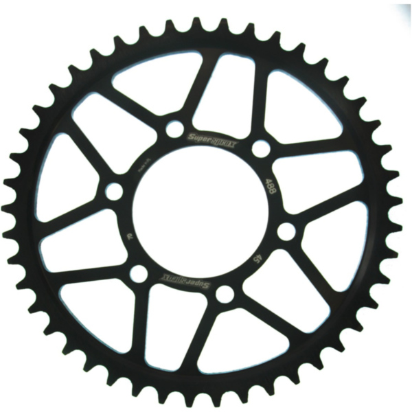 Steel-Rear Sprocket / Chain Wheel Supersprox 530/45t black 16604-45