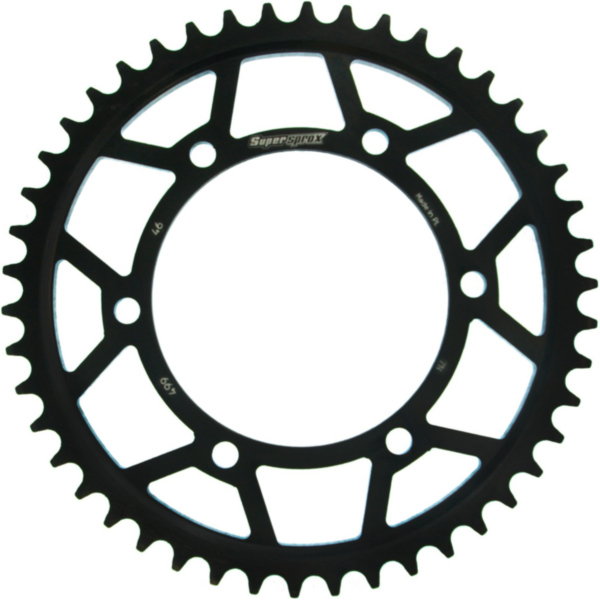 Steel-Rear Sprocket / Chain Wheel Supersprox 530/46t black 16603-46