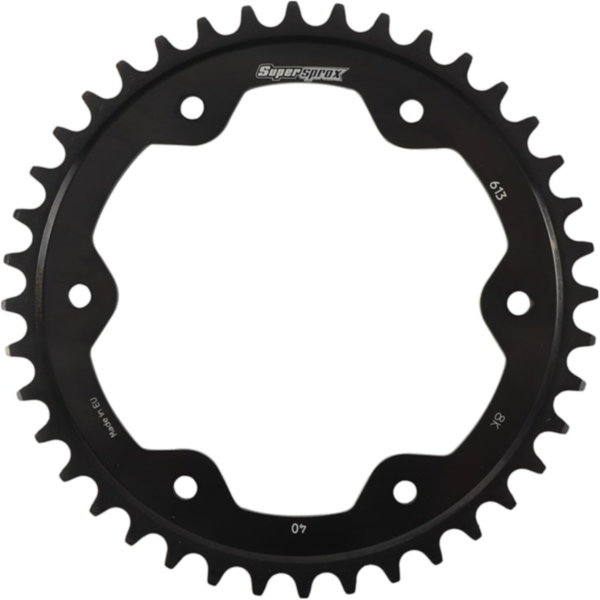 Steel-Rear Sprocket / Chain Wheel Supersprox 525/40t black 71401-40