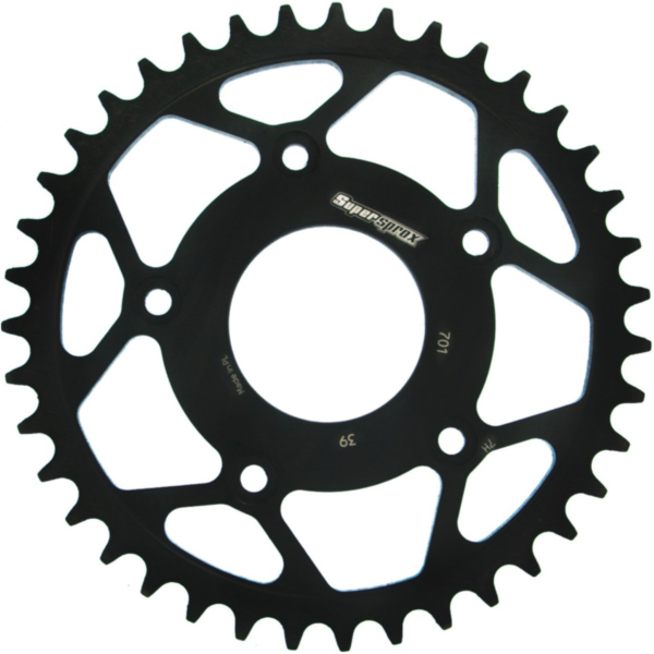 Steel-Rear Sprocket / Chain Wheel Supersprox 520/39t black 44203-39