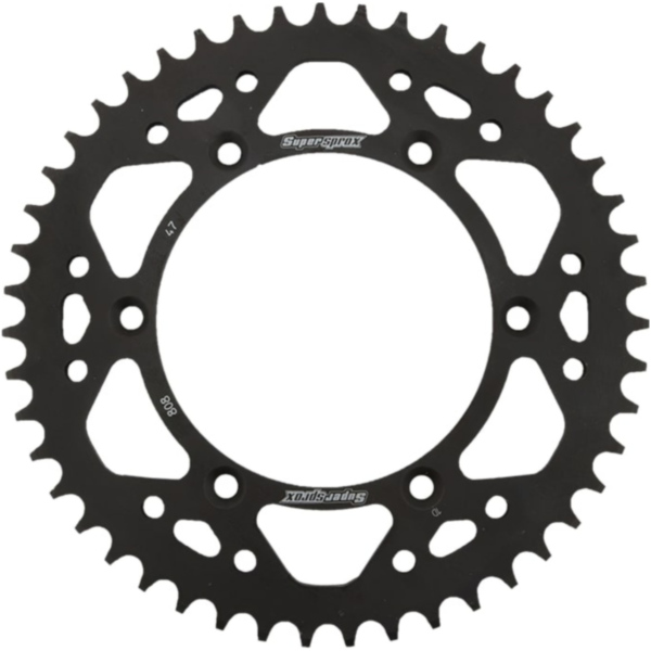 Steel-Rear Sprocket / Chain Wheel Supersprox 520/47t black 14203-47