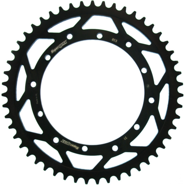 Steel-Rear Sprocket / Chain Wheel Supersprox 520/51t black 12500-51