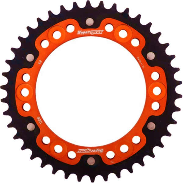 Stealth-Rear Sprocket / Chain Wheel Supersprox 520/42t orange 11618O42