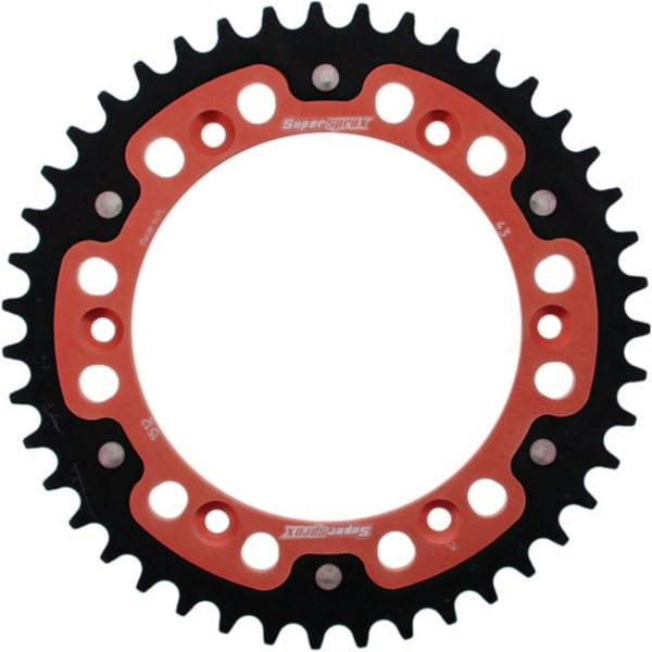 Stealth-Kettenrad Supersprox 520/43Z rot 14206R43