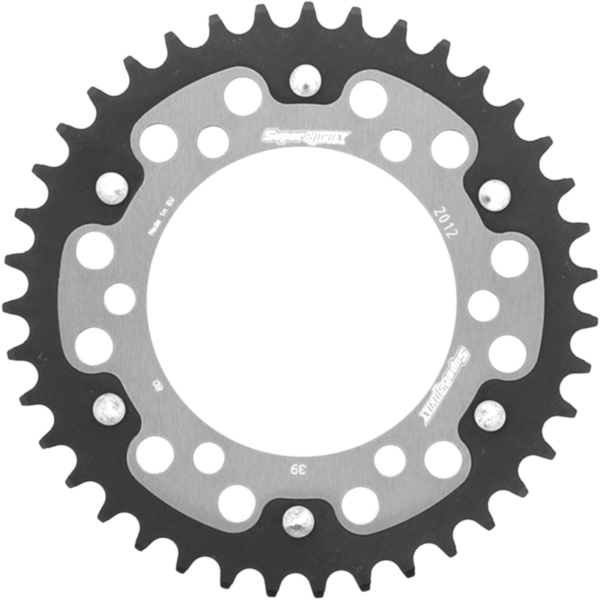 Stealth-Rear Sprocket / Chain Wheel Supersprox 525/39t silver 86501V39