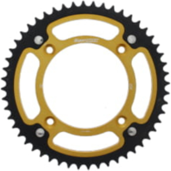 Stealth-Kettenrad Supersprox 420/52Z gold