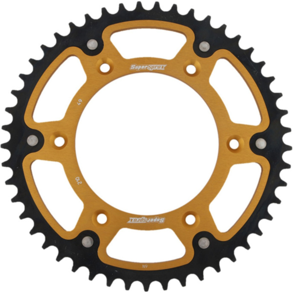 Stealth-Kettenrad Supersprox 520/49Z gold