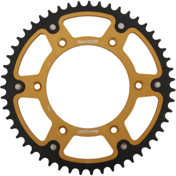 Stealth-Kettenrad Supersprox 520/51Z gold