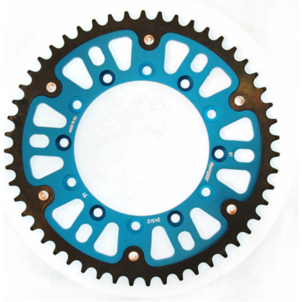 Stealth-Kettenrad Supersprox 520/51Z blau