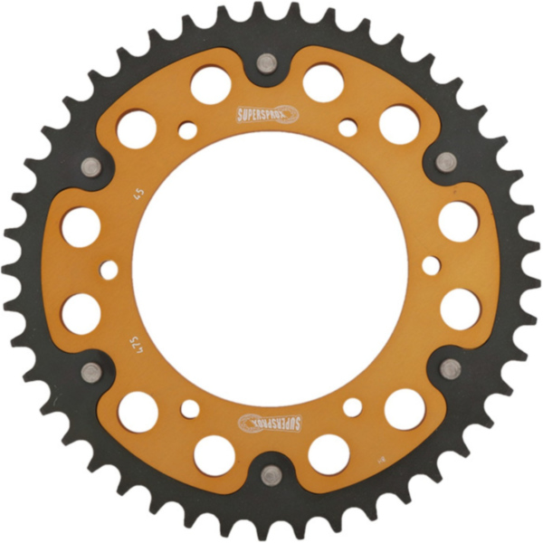 Stealth-Rear Sprocket / Chain Wheel Supersprox 520/45t gold 16302S45