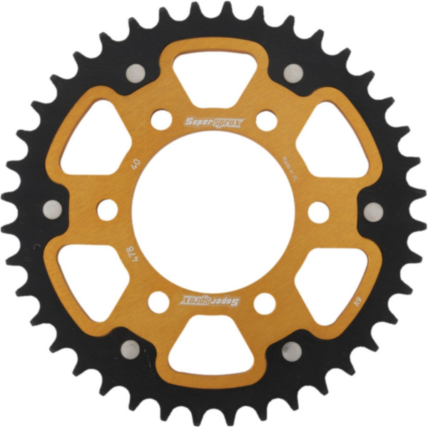 Stealth-Rear Sprocket / Chain Wheel Supersprox 520/40t gold 16403S40