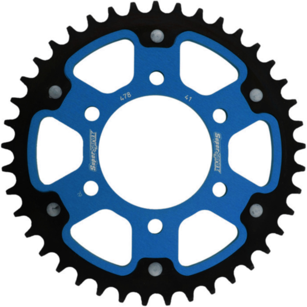 Stealth-Kettenrad Supersprox 520/41Z blau 16403B41