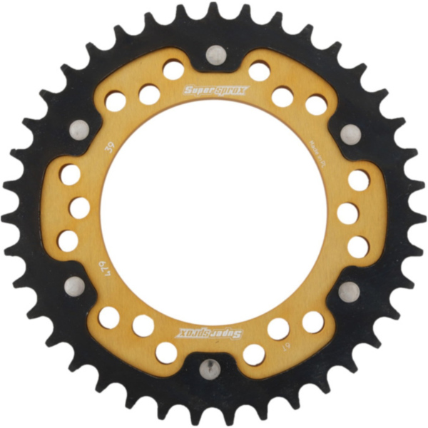 Stealth-Kettenrad Supersprox 530/39Z gold 12813S39