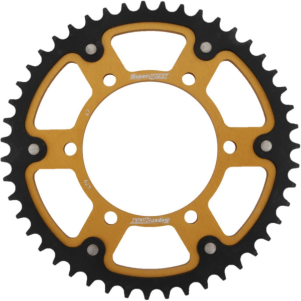 Stealth-Rear Sprocket / Chain Wheel Supersprox 530/47t gold 12813S47