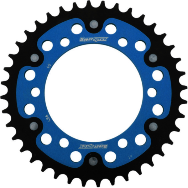 Stealth-Rear Sprocket / Chain Wheel Supersprox 520/40t blue 16500B40