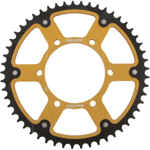 Stealth-Rear Sprocket / Chain Wheel Supersprox 520/53t gold 16500S53