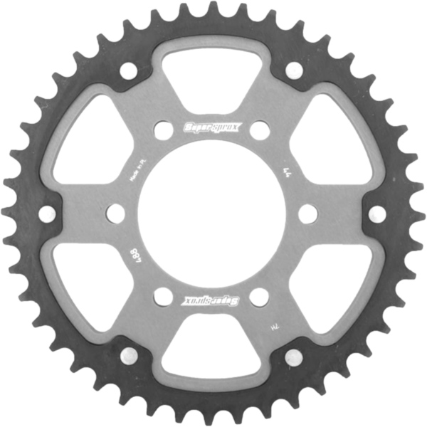 Stealth-Kettenrad Supersprox 530/44Z silber 16402V44