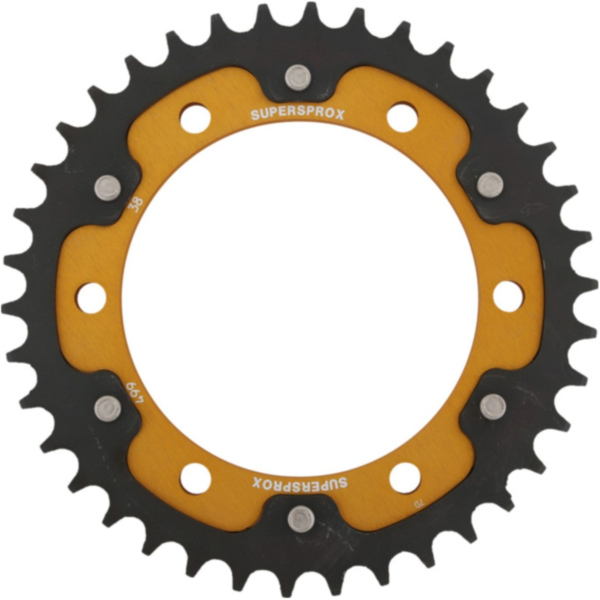 Stealth-Kettenrad Supersprox 530/38Z gold 16603S38