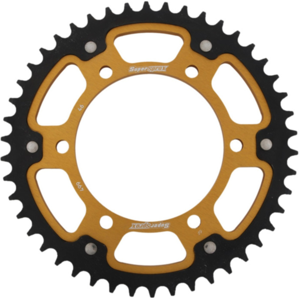 Stealth-Rear Sprocket / Chain Wheel Supersprox 530/46t gold 16603S46