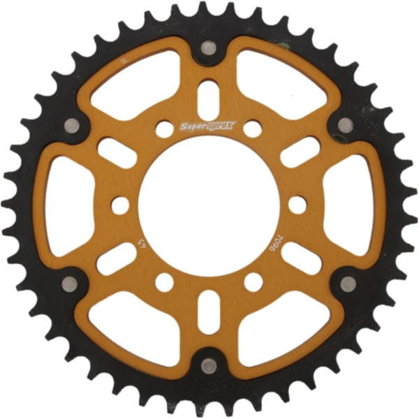 Stealth-Kettenrad Supersprox 530/45Z gold 37096S45
