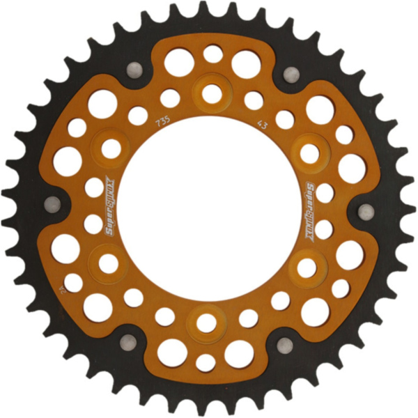 Stealth-Kettenrad Supersprox 520/43Z gold 50602S43