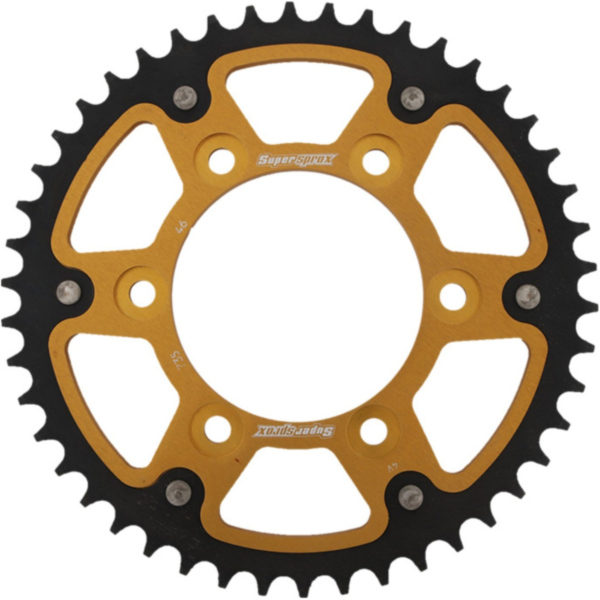 Stealth-Rear Sprocket / Chain Wheel Supersprox 520/46t gold 50602S46